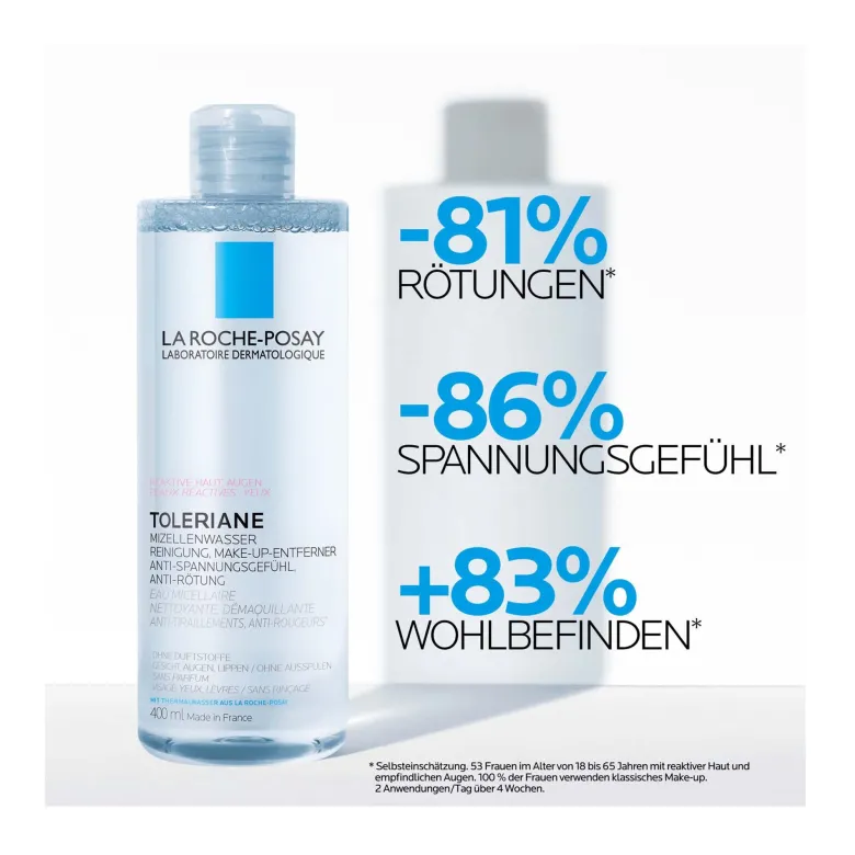La Roche Posay Toleriane Mizellen Reinigungsfluid Ultra, 400 ml