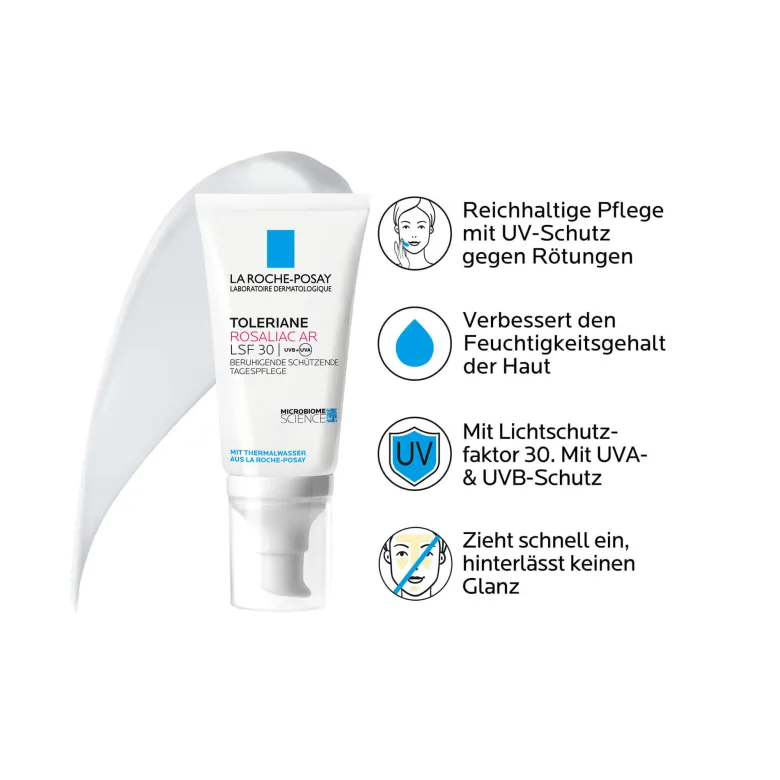 La Roche Posay Toleriane Rosaliac AR LSF 30, 50 ml