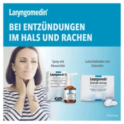 Laryngomedin Octenidin Antisept 2,6 mg Lutschtabletten, 24 St