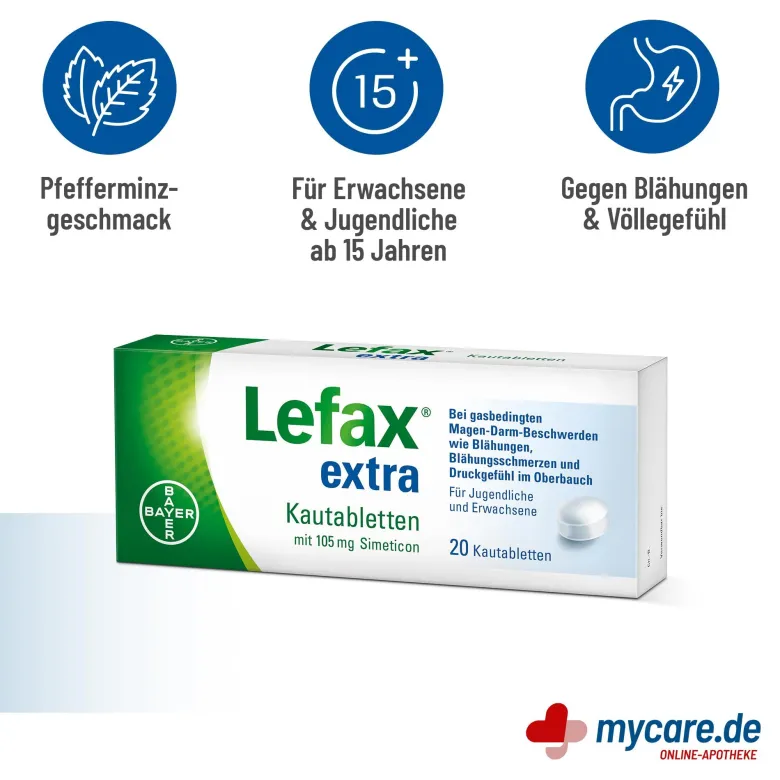 Lefax extra Kautabletten, 20 St