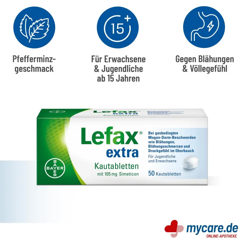 Lefax extra Kautabletten, 50 St