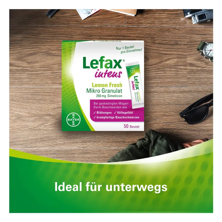 Lefax intens Lemon Fresh Mikro Granulat, 50 St
