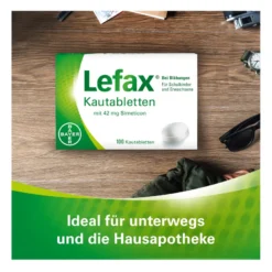Lefax Kautabletten bei Blähungen, 100 St