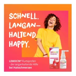 Lemocin Flurbiprofen Spray gegen Halsschmerzen, 15 ml