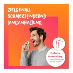 Lemocin Flurbiprofen Spray gegen Halsschmerzen, 15 ml