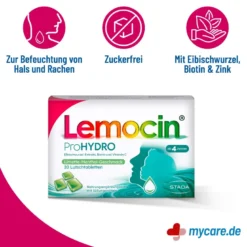 Lemocin ProHydro Limette-Menthol Lutschtabletten, 20 St