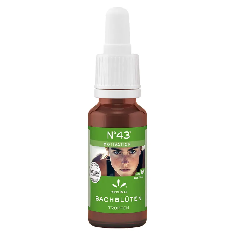 Lemon Pharma Bachblüten Tropfen N.43 Motivation, 20 ml