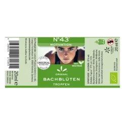 Lemon Pharma Bachblüten Tropfen N.43 Motivation, 20 ml