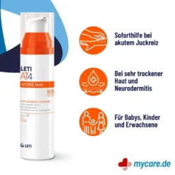 LETI AT4 Anti-Juckreiz Hydrogel, 50 ml