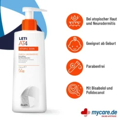 LETI AT4 Dusch- und Badegel, 750 ml