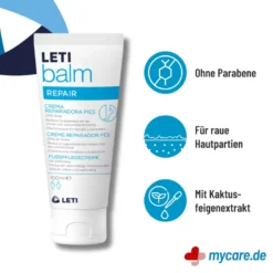LETI balm Fußpflegecreme, 100 ml