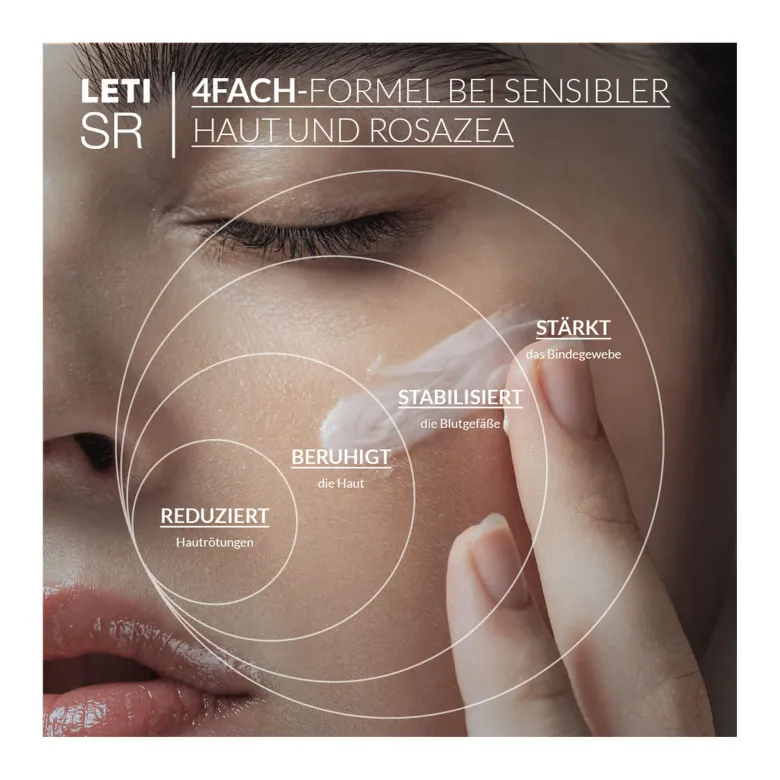 LETI SR Anti-Rötungen Creme Mineral SPF 30, 40 ml