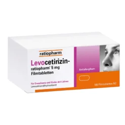 Levocetirizin-ratiopharm 5 mg Filmtabletten, 100 St