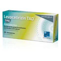 Levocetirizin TAD 5 mg Filmtabletten, 20 St