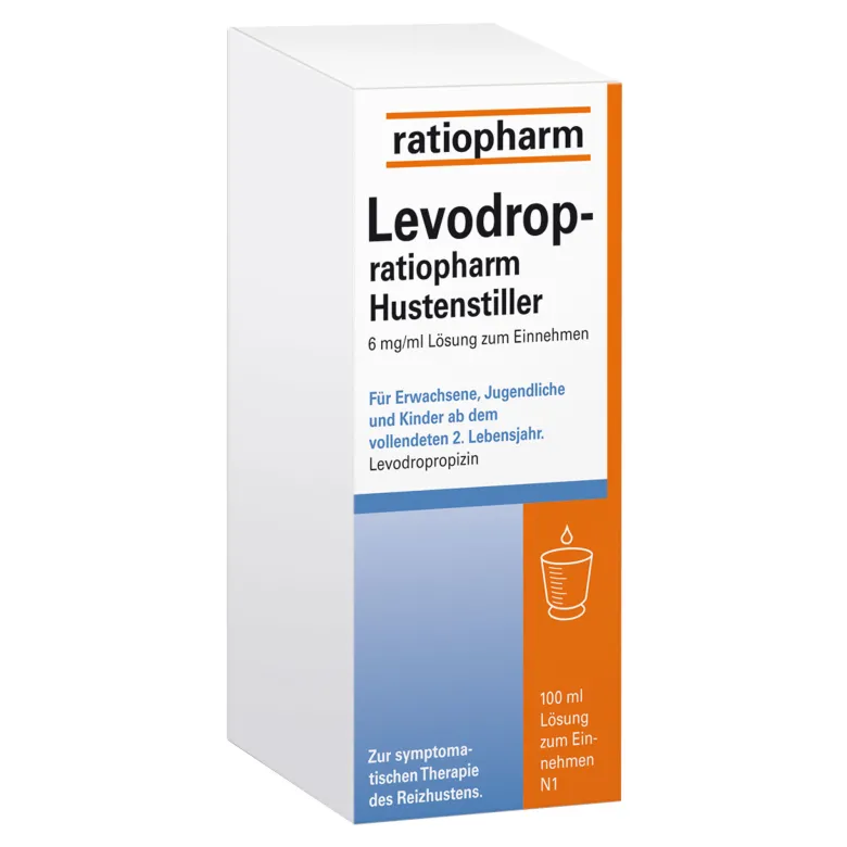 Levodrop-ratiopharm Hustenstiller, 100 ml