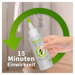 Linicin Lotion 15 Min mit Läusekamm, 100 ml