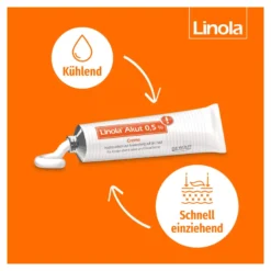 Linola Akut 0,5% Hydrocortison Creme, 30 g