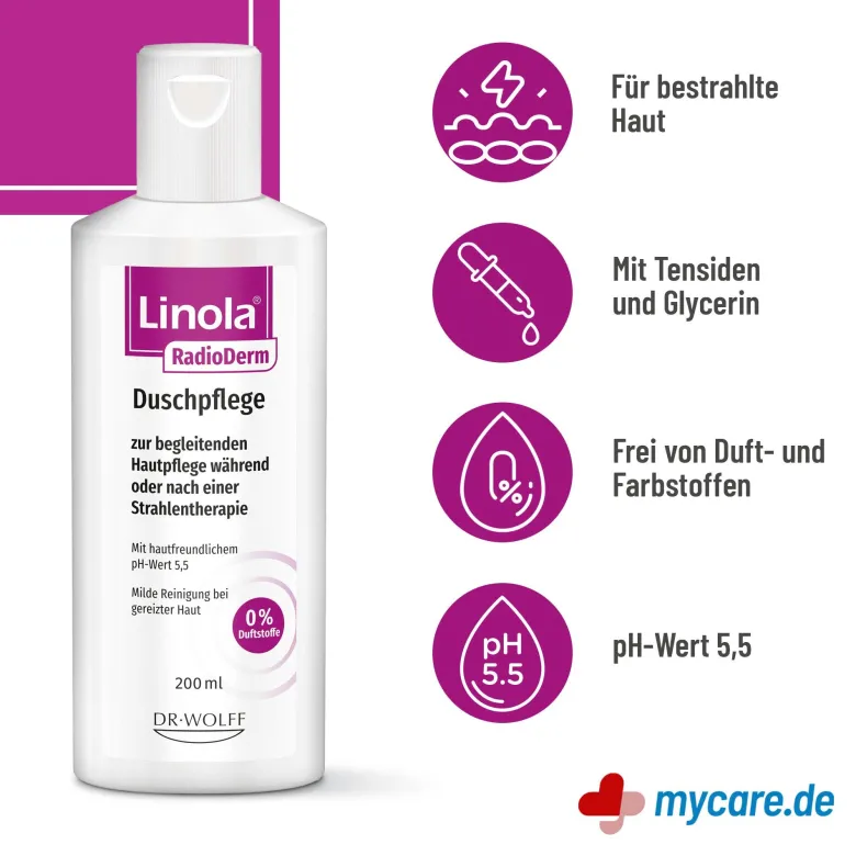 Linola RadioDerm Duschpflege, 200 ml