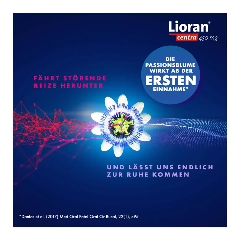 Lioran centra 450 mg bei Ein- und Durchschlafstörungen, 20 St