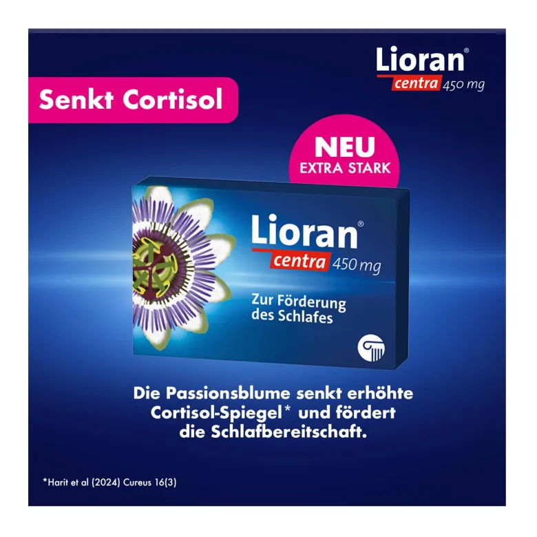 Lioran centra 450 mg bei Ein- und Durchschlafstörungen, 20 St