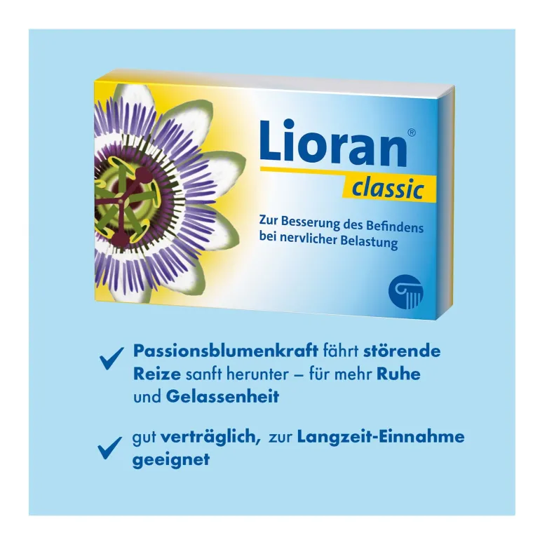 Lioran classic bei Anspannung, Stress und innerer Unruhe, 80 St