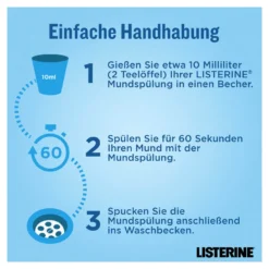 Listerine Mundspülung Advanced White, 500 ml