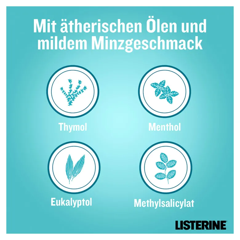 Listerine Mundspülung Cool Mint Mild, 500 ml
