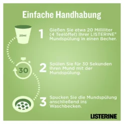 Listerine Mundspülung Naturals Zahnfleisch-Schutz, 500 ml