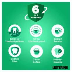 Listerine Mundspülung Total Care Zahnfleisch-Schutz, 500 ml