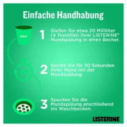 Listerine Mundspülung Total Care Zahnfleisch-Schutz, 500 ml