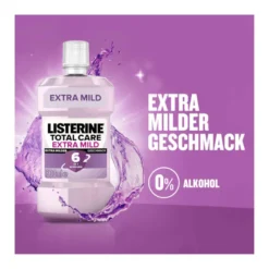 Listerine Total Care Extra Mild Mundspülung, 500 ml
