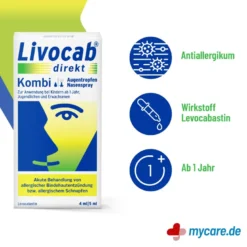 Livocab direkt Nasenspray/Augentropfen Kombi, 1 P