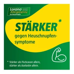 Lorano Azelastin/Fluticason Allergiespray bei Heuschnupfen, 23 g
