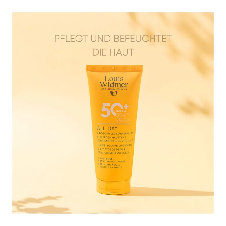 Louis Widmer All Day 50+ unparfümiert, 100 ml