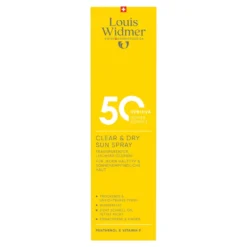 Louis Widmer Clear & Dry Sun Spray 50, 200 ml