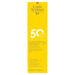 Louis Widmer Clear & Dry Sun Spray 50 unparfümiert, 200 ml