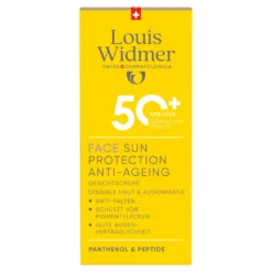 Louis Widmer Face Sun Protection Anti-Ageing 50, 50 ml