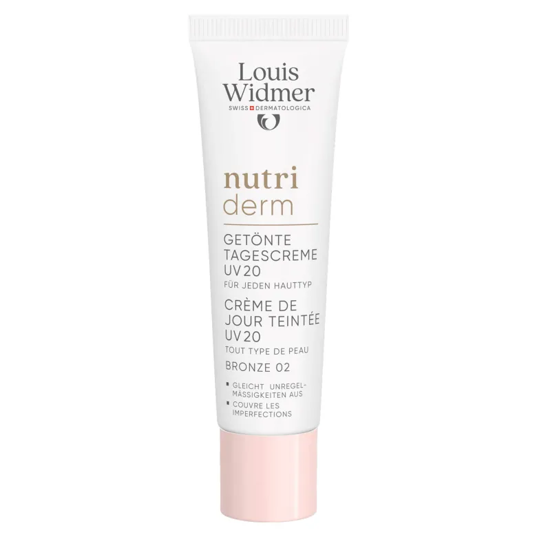 Louis Widmer nutriderm Get. Tagescreme UV 20 - Bronze 02, 30 ml