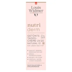 Louis Widmer nutriderm Get. Tagescreme UV 20 Natural 01 o.p, 30 ml