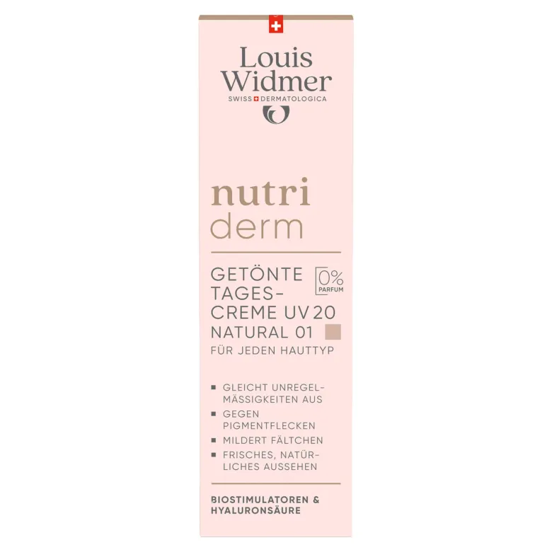 Louis Widmer nutriderm Get. Tagescreme UV 20 Natural 01 o.p, 30 ml