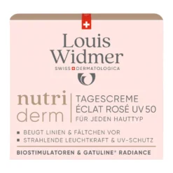 Louis Widmer nutriderm Tagescreme Eclat Rose UV 50, 50 ml
