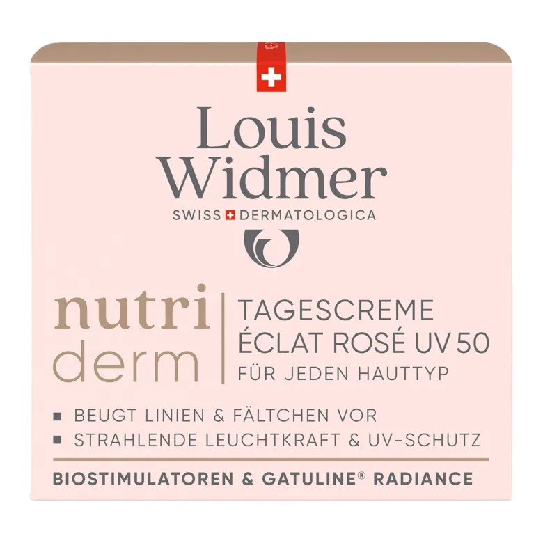 Louis Widmer nutriderm Tagescreme Eclat Rose UV 50, 50 ml