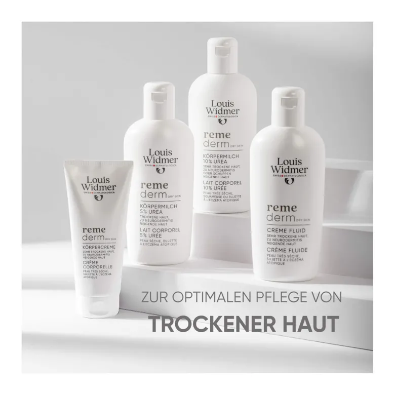 Louis Widmer remederm Körpercreme leicht parfümiert, 200 ml