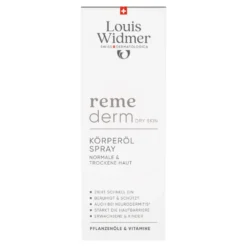 Louis Widmer remederm Körperöl Spray, 150 ml