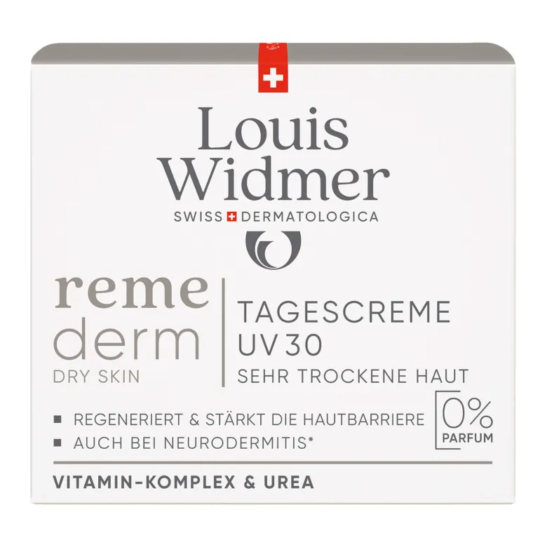 Louis Widmer remederm Tagescreme UV 30 unparfümiert, 50 ml