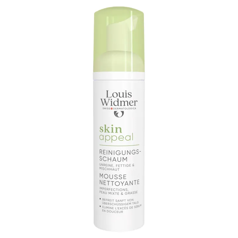 Louis Widmer skinappeal Reinigungsschaum unparfümiert, 150 ml