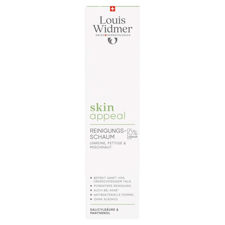 Louis Widmer skinappeal Reinigungsschaum unparfümiert, 150 ml