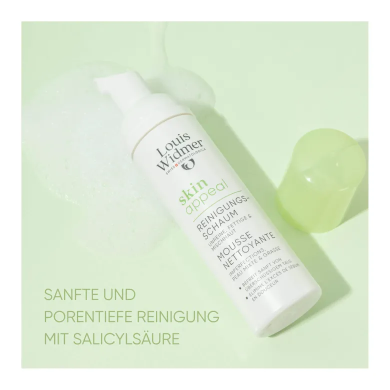 Louis Widmer skinappeal Reinigungsschaum unparfümiert, 150 ml