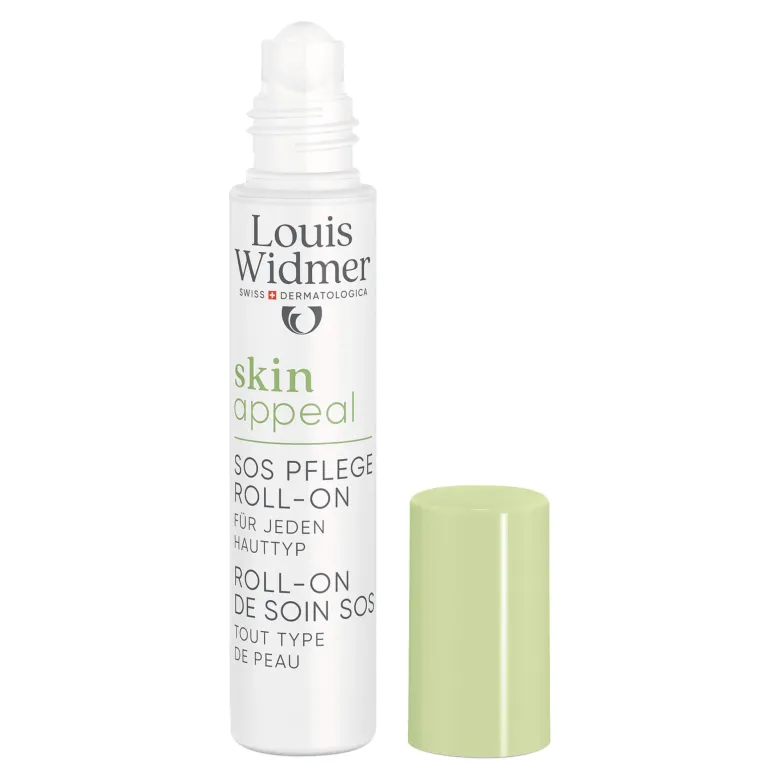 Louis Widmer skinappeal SOS Pflege Roll-on unparfümiert, 10 ml