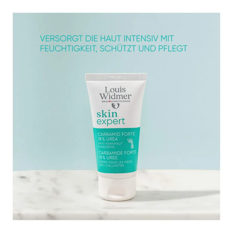 Louis Widmer skinexpert Carbamid F. Anti-Hornh. Fußcreme o.p, 50 ml
